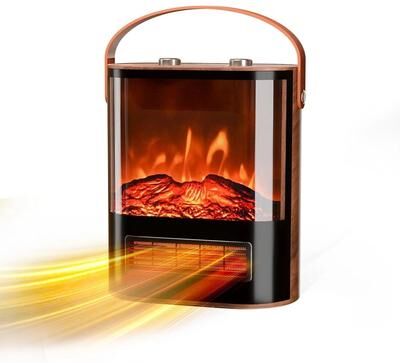 All Categories Goods Electric Fireplace With Realistic 3D Flame, Portable Space Heater For Indoor Use, Cozy Warmth For Any Room Electric Fireplace With Realistic 3D Flame, Portable Space Heater For Indoor Use, Cozy Warmth For Any Room