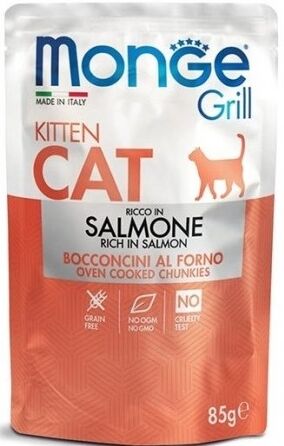 Monge & C. Monge Grill Kitten Salmone 85g