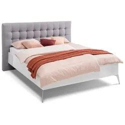 Bett Ambra 180 x 200 cm Lack Weiß