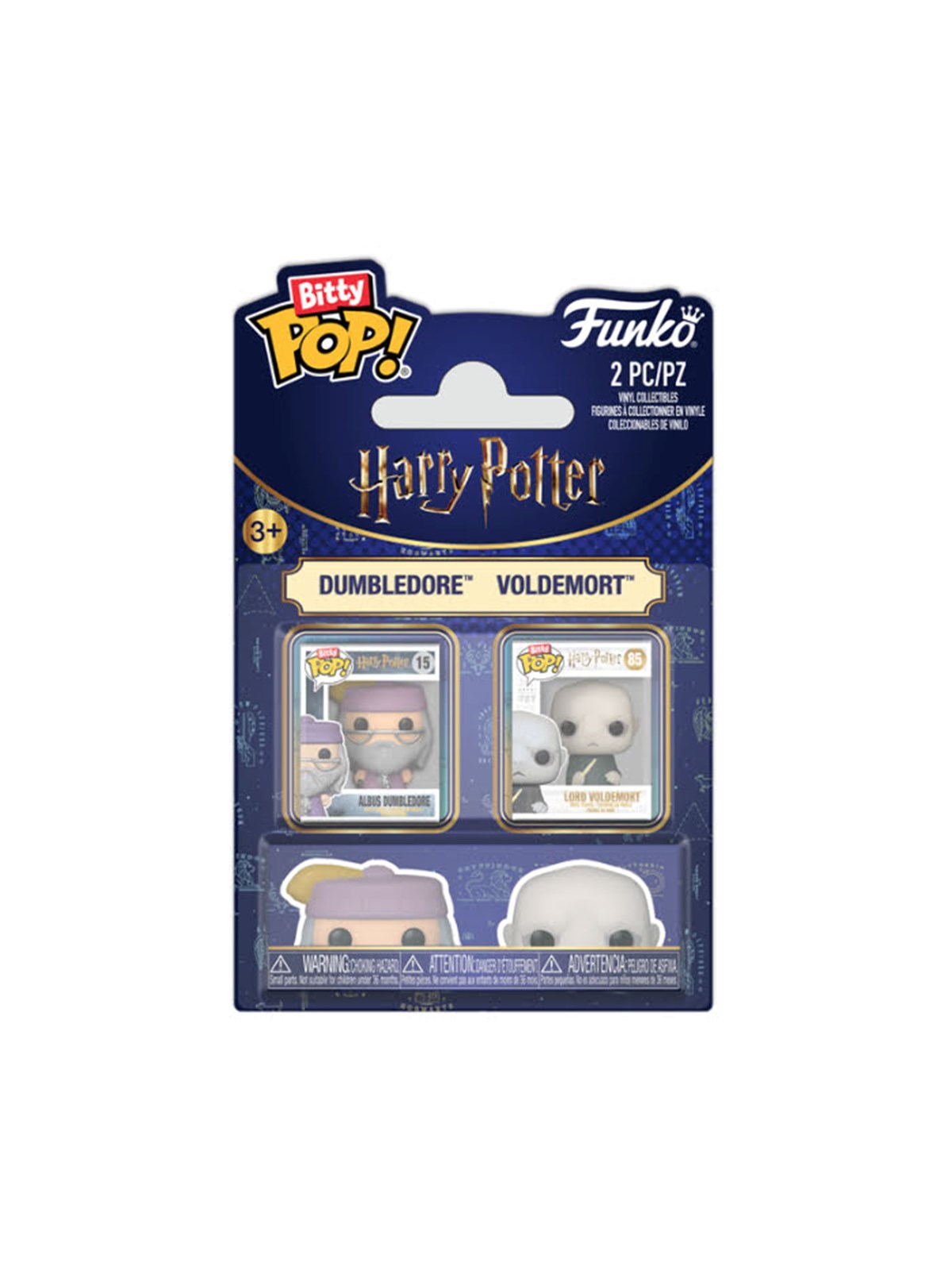 Funko! - Funko Bitty POP 2PK HP Dumbledore/Voldemort