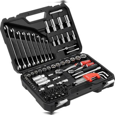Yato Werkzeugset 1/4" & 3/8" 92-teilig