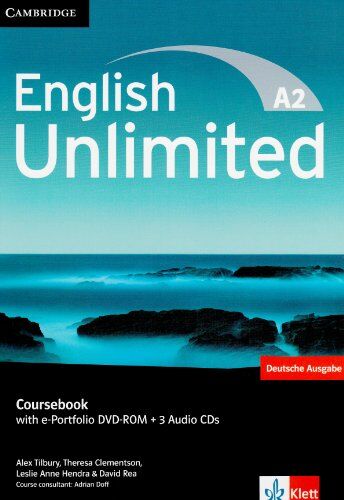 English Unlimited A2 - Elementary. Coursebook with e-Portfolio DVD-ROM + 3 Audio-CDs - Preis vom 02.10.2026 23:42:20 h