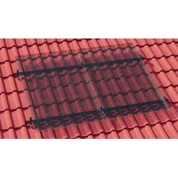 BK MONTAGE02 FB - Montagesystem für Solarmodule, Alu, schwarz