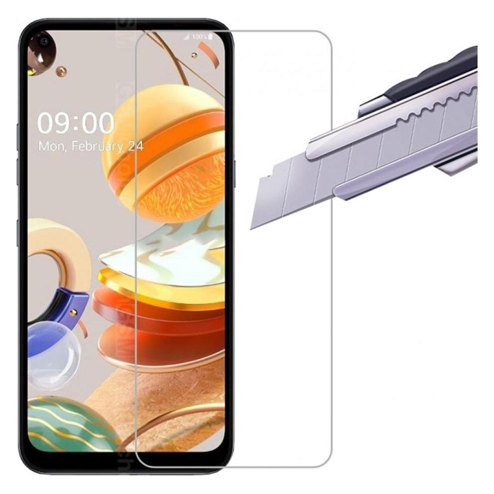 Screenguard LG K61 Panzerglas Schutzfolie Case Friendly Design (LG K61) (00026399)