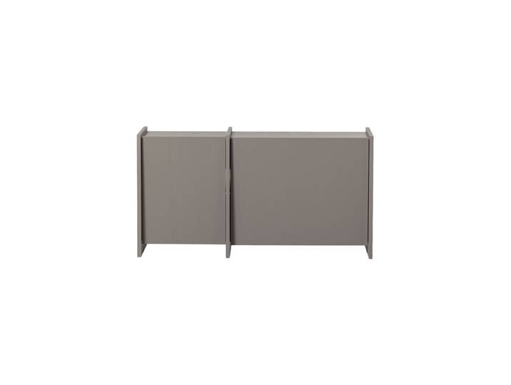 Design Lowboard „Brocky“, 2-türig Esche Warmes Grau De Eekhoorn