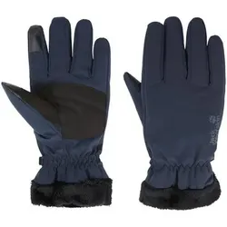 JACK WOLFSKIN Damen Handschuhe HIGHLOFT GLOVE WOMEN, Größe S in Schwarz Schwarz