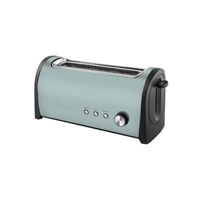 KUKEN Küken Toaster, 1 großer Schlitz, 1000 W, Vintage-Grün