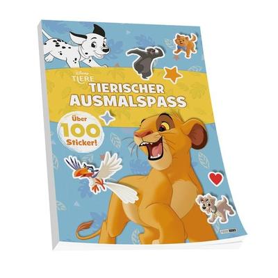 Disney Tiere: Tierischer Ausmalspaß, Taschenbuch von Walt Disney,Panini, Panini, 978-3-8332-4535-0