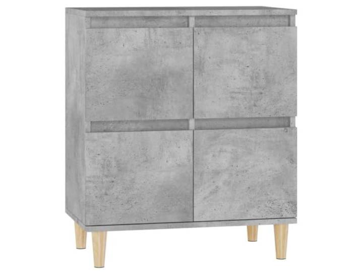 KGFHERENB Sideboard Kommode Betongrau 60x35x70 cm Holzwerkstoff Kompakter Beistellschrank für Wohnzimmer und Flur: Bietet praktischen Stauraum sowie Stellfläche für Dekoration.