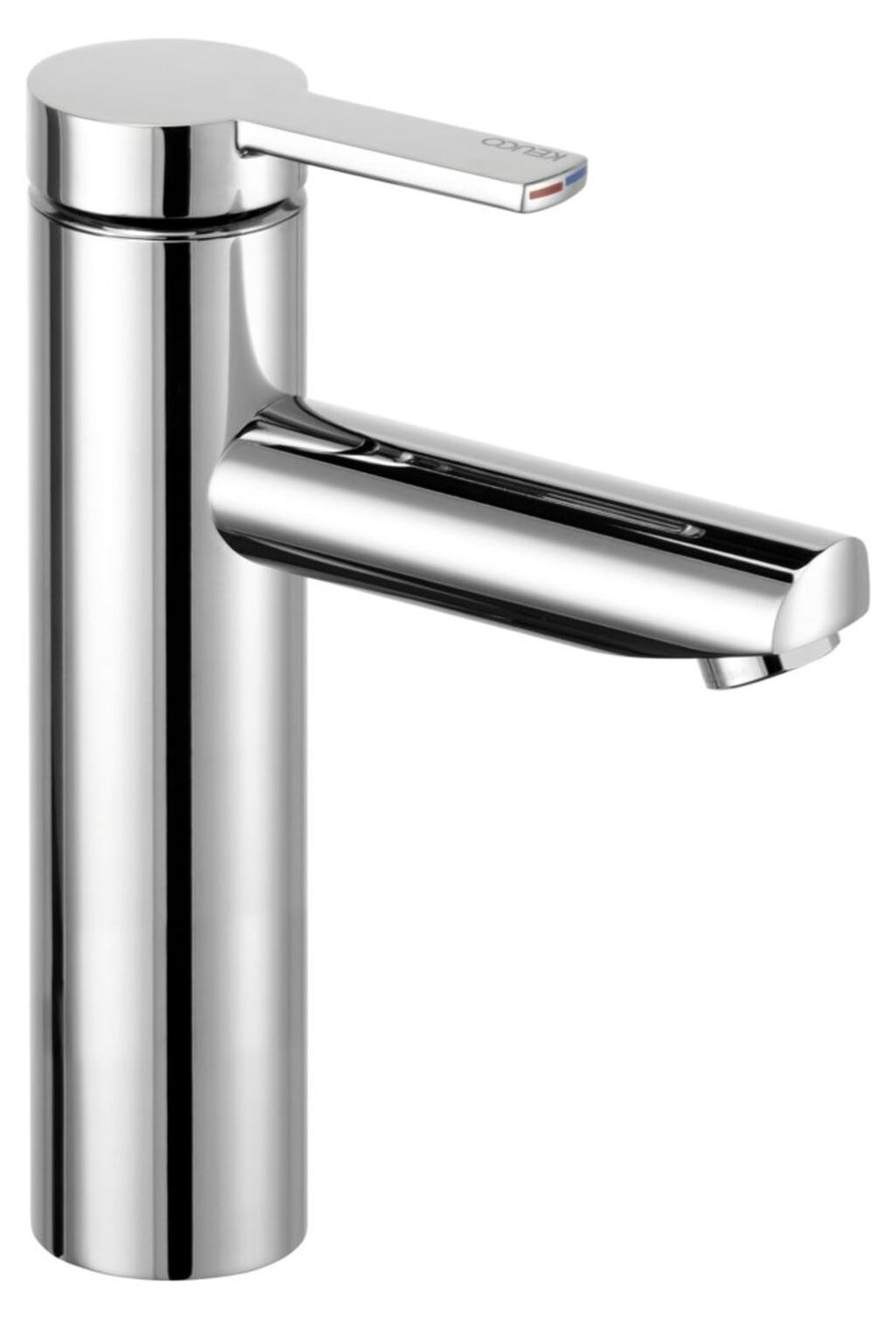 Keuco Plan Blue eengreeps wastafelmengkraan 130 mm zonder afvoerset - verchroomd - 53902010102