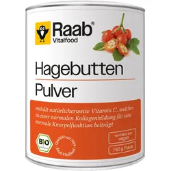 Raab Vitalfood® Bio Hagebutten Pulver 150 g