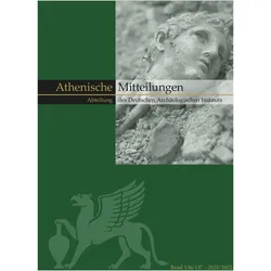 Mitteilungen des Deutschen Archäologischen Instituts, Athenische Abteilung, Fachbücher von Katja Sporn, Reinhard Senff, Abteilung Athen, Deutsches Archäologisches Institut