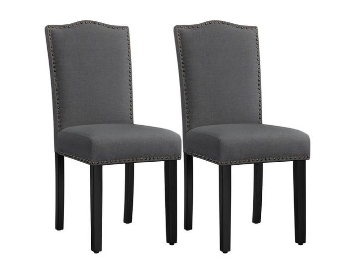 Yaheetech Esszimmerstuhl 2/4/6er Set Küchenstühle (2 St), Vielseitiger Polsterstuhl für Küche/Restaurant