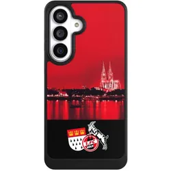 Nivocase Hülle für Samsung Galaxy S26+ Handyhülle NIVOcore Case Schwarz 1. FC Köln Offizielles (Samsung Galaxy S26+), Smartphone Hülle, Schwarz
