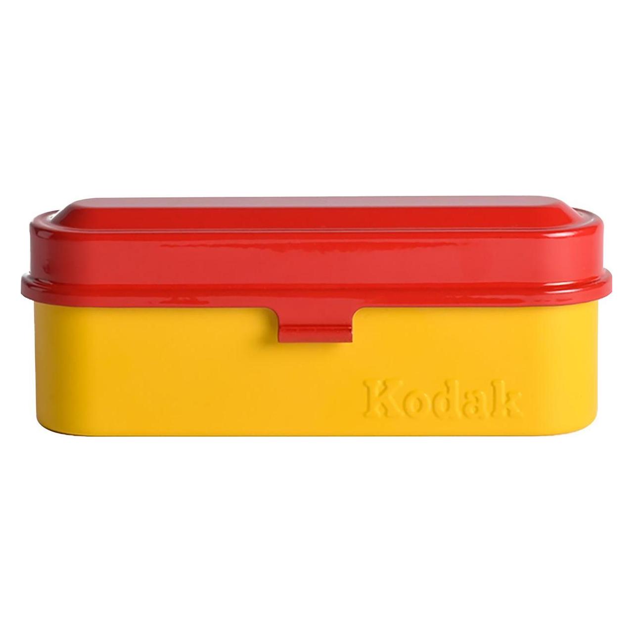 Kodak Metallbox für Filme 135 gelb/rot (520004693)