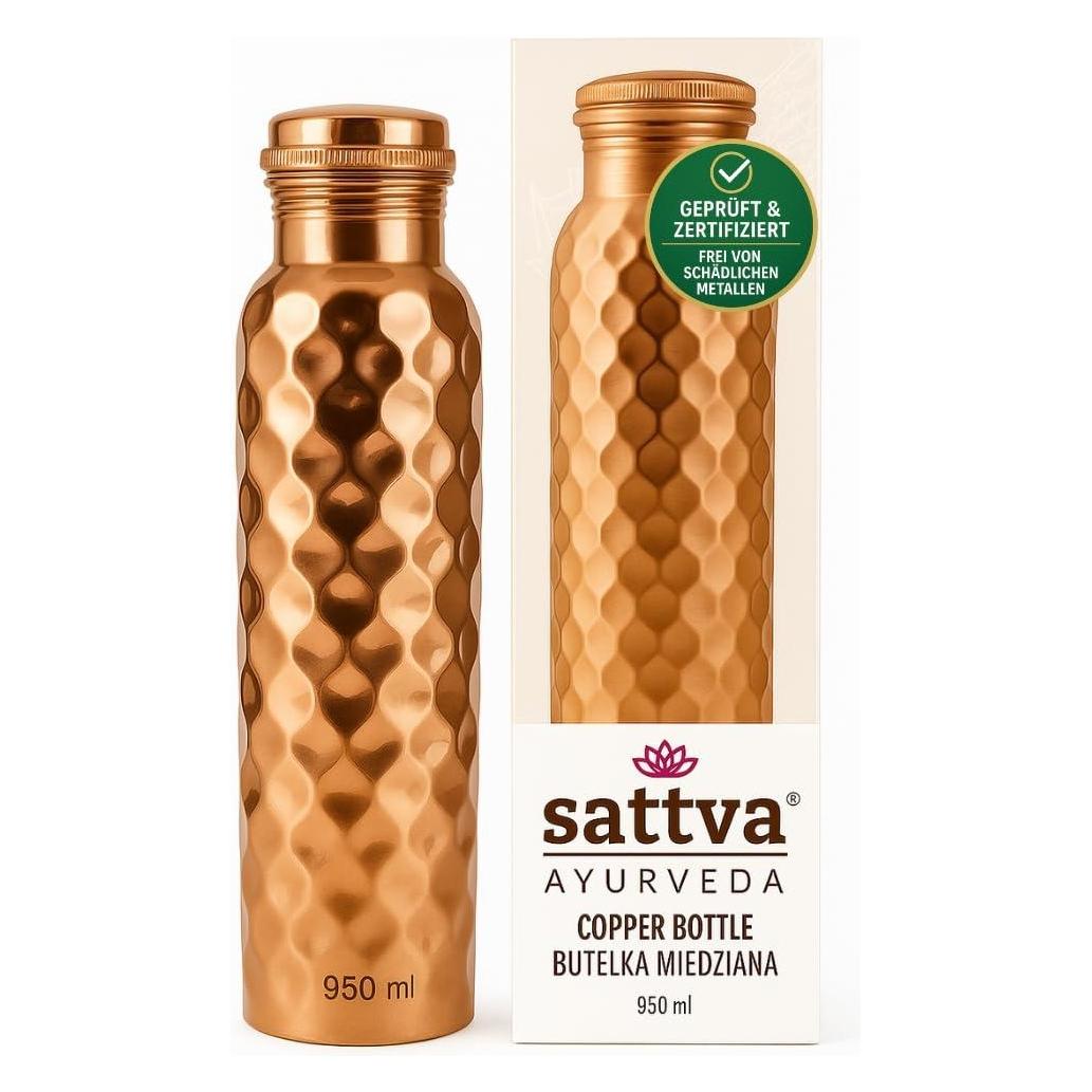 Sattva Ayurveda Sattva Copper Bottle 950Ml (0.95 l) (5903794180116)