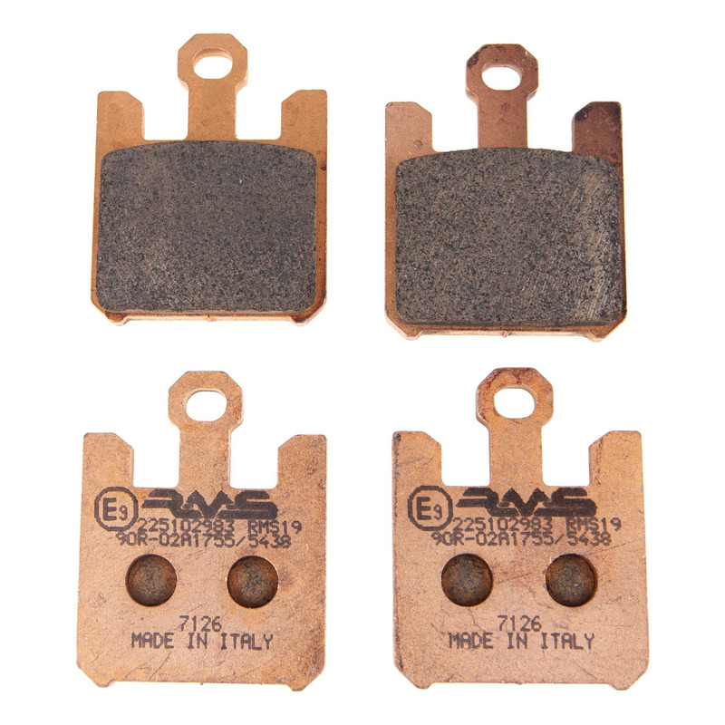Plaquettes de Frein RMS - métal fritté - 225102983 - Kawasaki ZX-10R