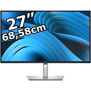 Dell Monitor P2725QE, 27 Zoll, 4K UHD 3840 x 2160 Pixel, 5 ms, 100 Hz
