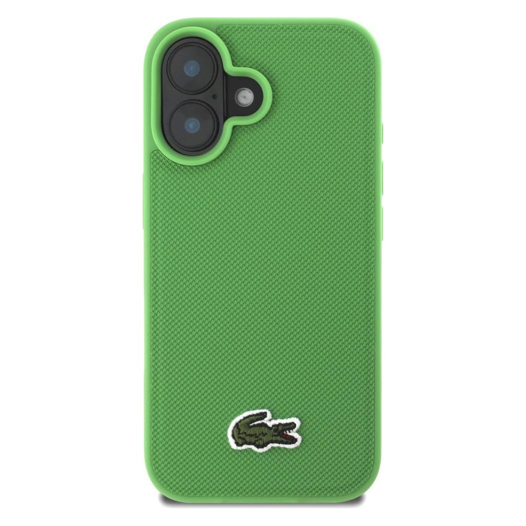 Lacoste Etui Iconic Petit Pique Crossbody Cord MagSafe do iPhone 16 zielony (Apple iPhone 16) (54736766)
