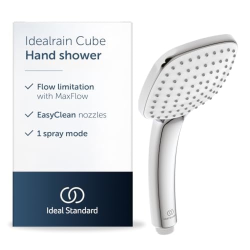 Ideal Standard Idealrain Cube handdouche, vierkant, chroom, 100mm