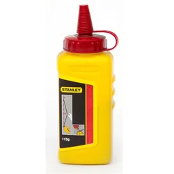 STANLEY Kreidepulver rot 115g - 1-47-404