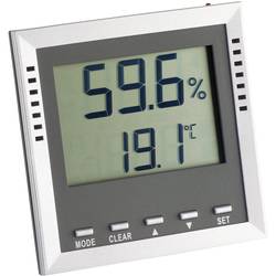 TFA Dostmann KLIMA GUARD Thermo-/Hygrometer Silber 30.5010.54.K