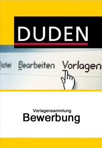 Duden Vorlagensammlung - Bewerbung Windows P02096-01