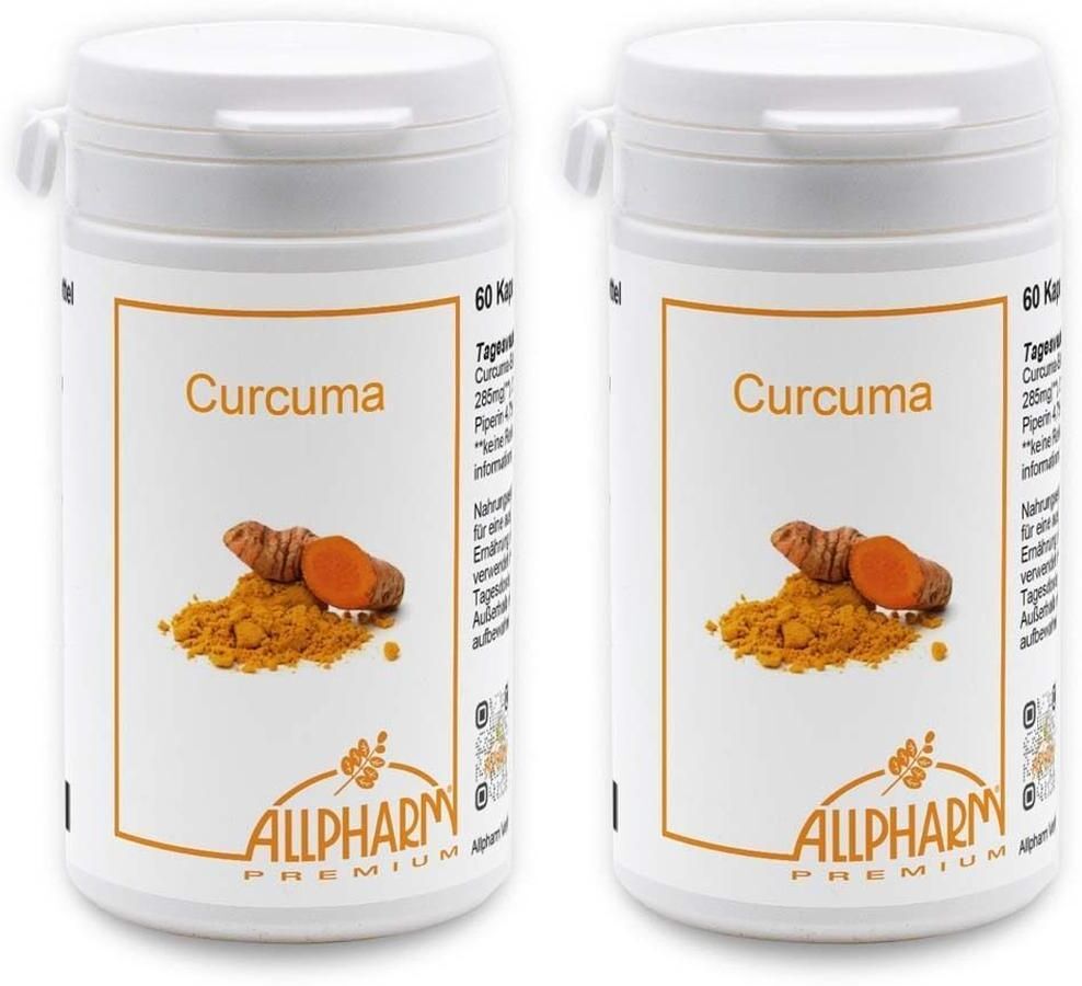 Curcuma Allpharm Premium Kapseln 2x 2x60 St