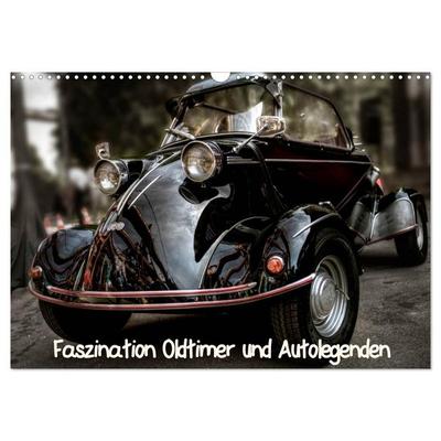 Faszination Oldtimer und Autolegenden (Wandkalender 2026 DIN A3 quer), CALVENDO Monatskalender