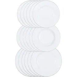 Villeroy & Boch, Geschirrset, Anmut Platinum No.1 Tellerset