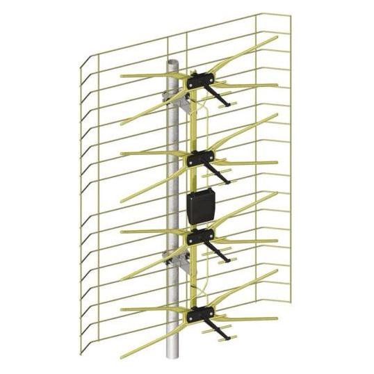 Libox Antena RTV siatkowa (komplet), Złota (40164299)