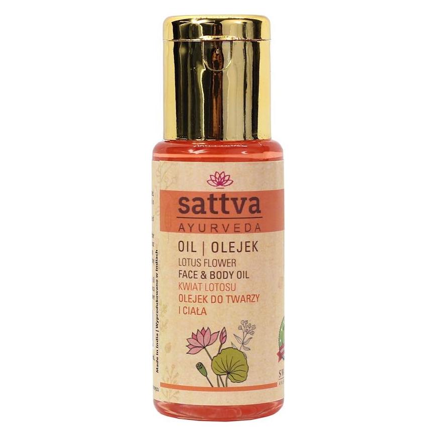 Sattva Ayurveda Sattva - Ayurveda moisturizing face and body oil Lotus Flower 50ml (Körperöl, 50 ml) (5903794180369)