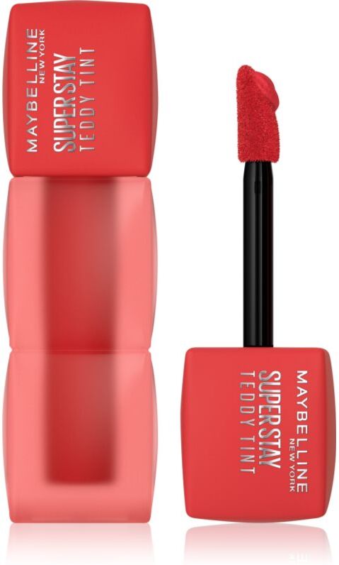 MAYBELLINE NEW YORK SuperStay Teddy Tint rouge à lèvres longue tenue à effet mat teinte 30 Coquettish 5 ml