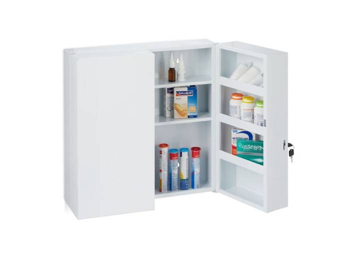 Relaxdays Medizinschrank XXL 2-türig