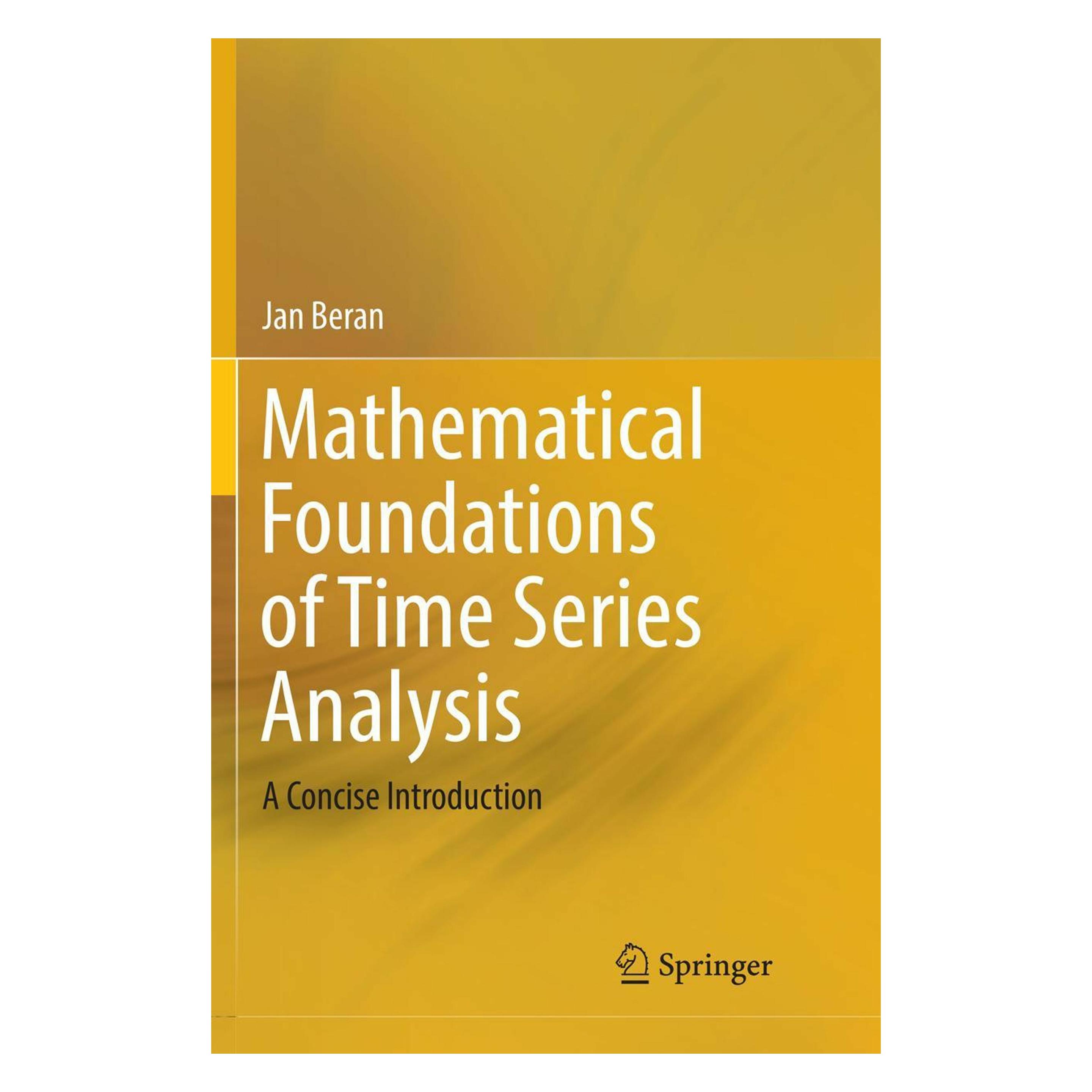 Springer Mathematical Foundations of Time Series Analysis (Englisch, Softcover, Jan Beran) (56072411)