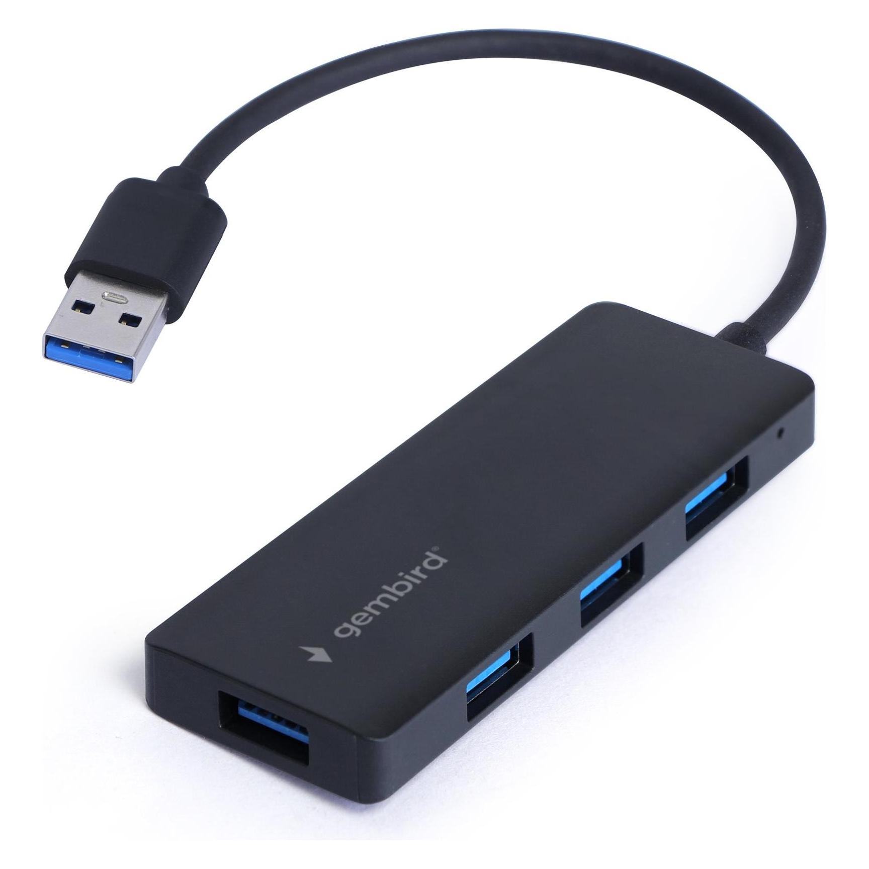 Gembird I/O HUB USB3.1 4PORT/UHB-U3P4-03 (USB-C, 4 Ports) (UHB-U3P4-03)