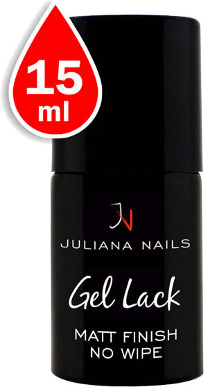 15ml Juliana Nails Gel Lack Matt Finish - No Wipe