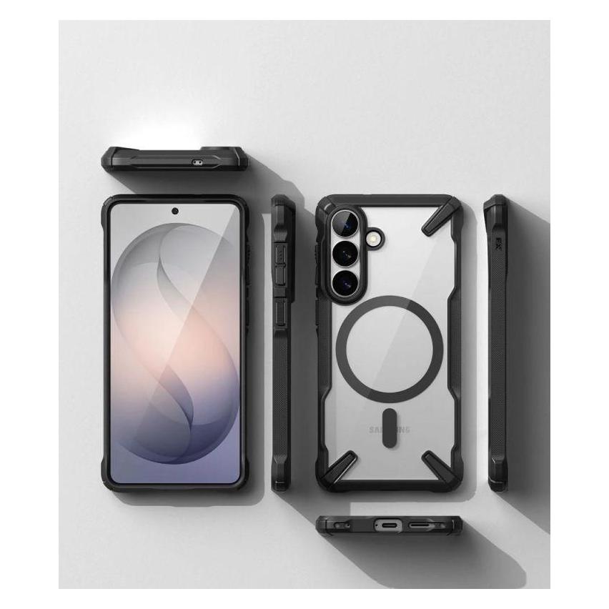 Ringke Fusion X Magnetisch Magsafe Galaxy S26 Schwarz (Samsung Galaxy S26) (FXMG1247E55)
