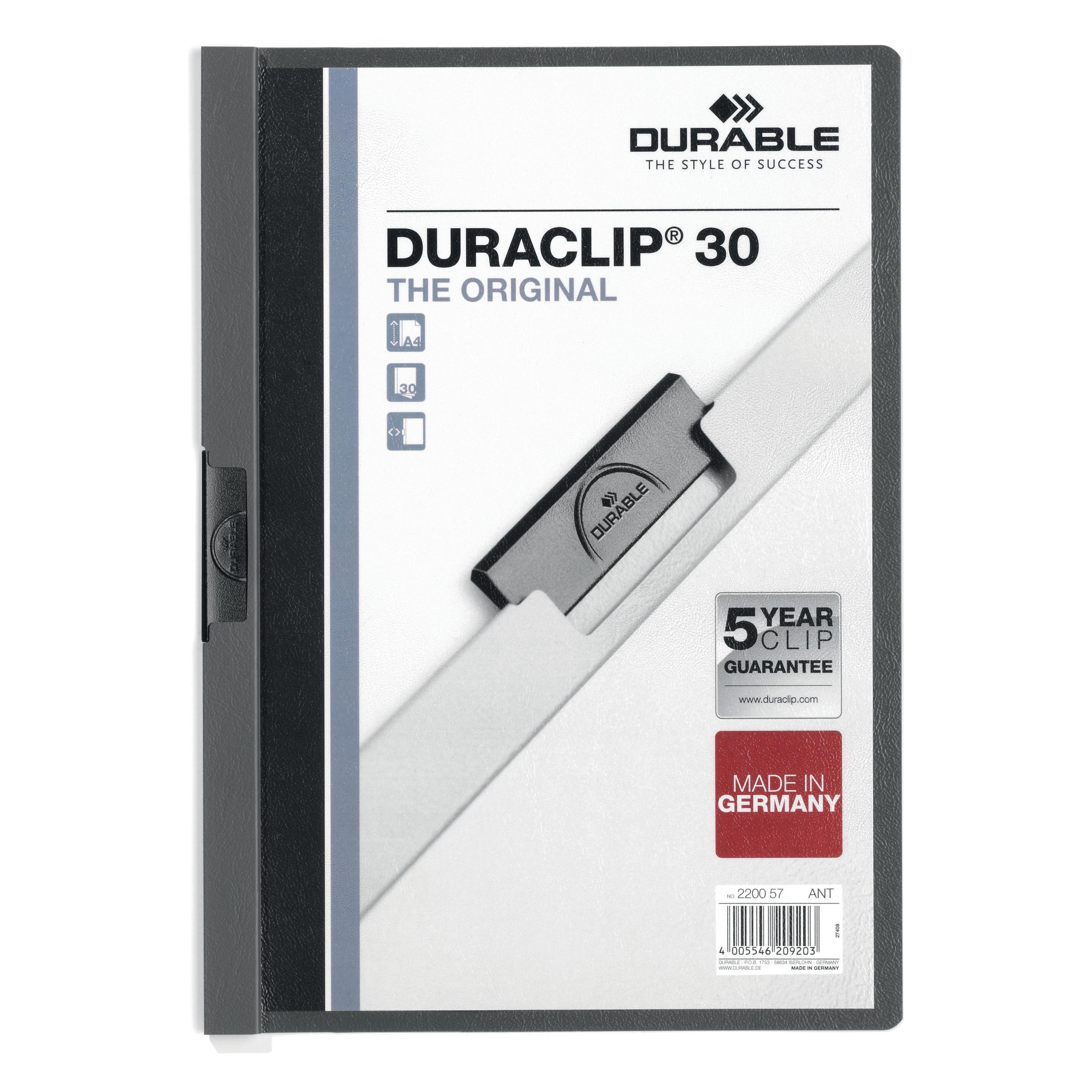 Durable Klemmhefter Duraclip 30 (A4, 1x) (2200/57)
