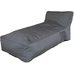 Chic Antique Lounge Nylon Tagesbett für Draussen, H65/L150/B70 cm grau