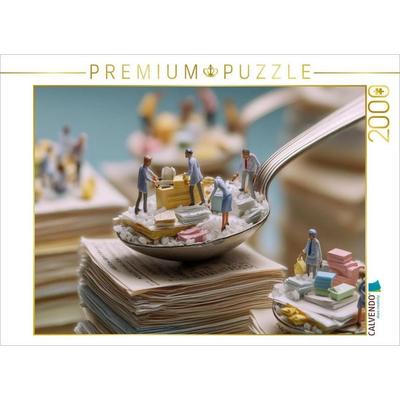 CALVENDO Puzzle Noch eine Schippe drauflegen | 2000 Teile Lege-Größe 90x67cm Foto-Puzzle für glückliche Stunden