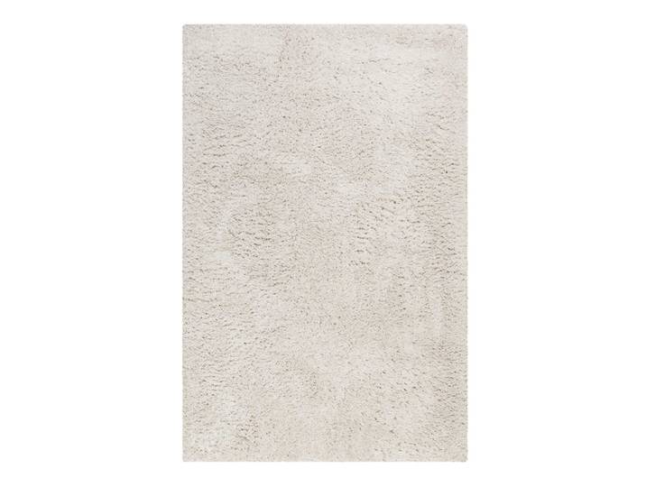 Tapis uni blanc beige 100% de matière recyclée 133x200