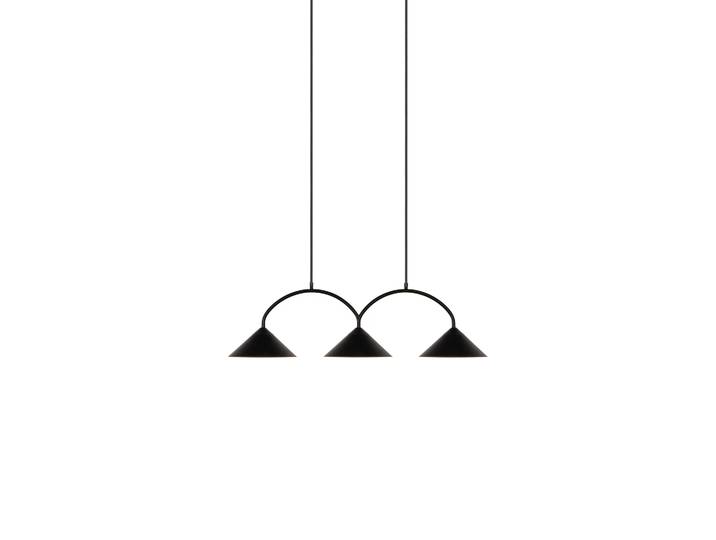 Globen Lighting Suspension Curve 3 Noir