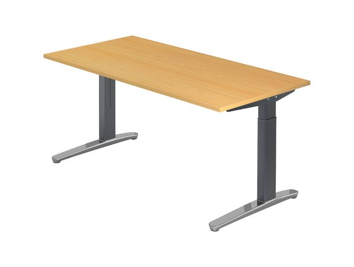 Schreibtisch Office buche Holzwerkstoff B 160 T 80 cm - Schreibtisch