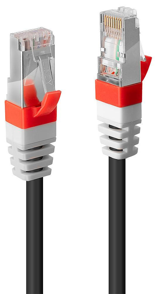Lindy Cat6A Kabel zwart 7,50 m