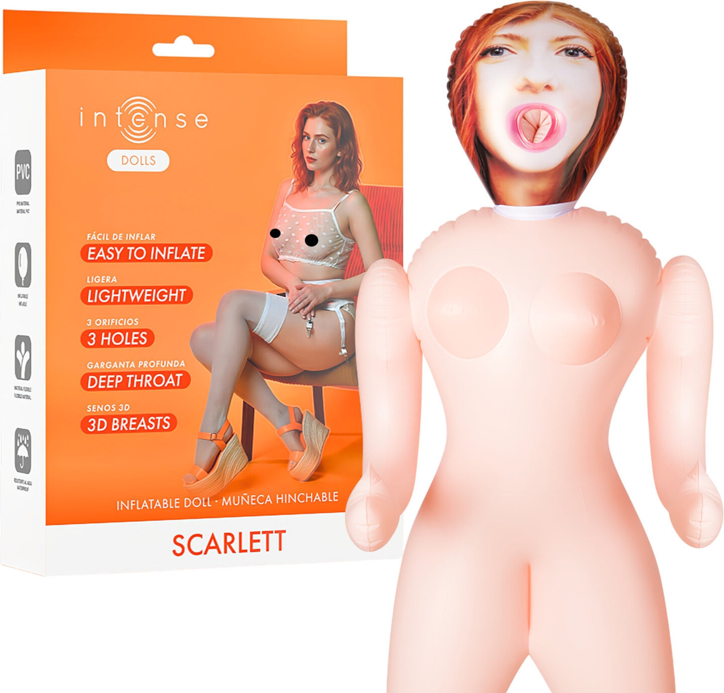 Intense Dolls Scarlett - Inflatable Love Doll