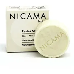 NICAMA Festes Shampoo Natur (sensible Kopfhaut)