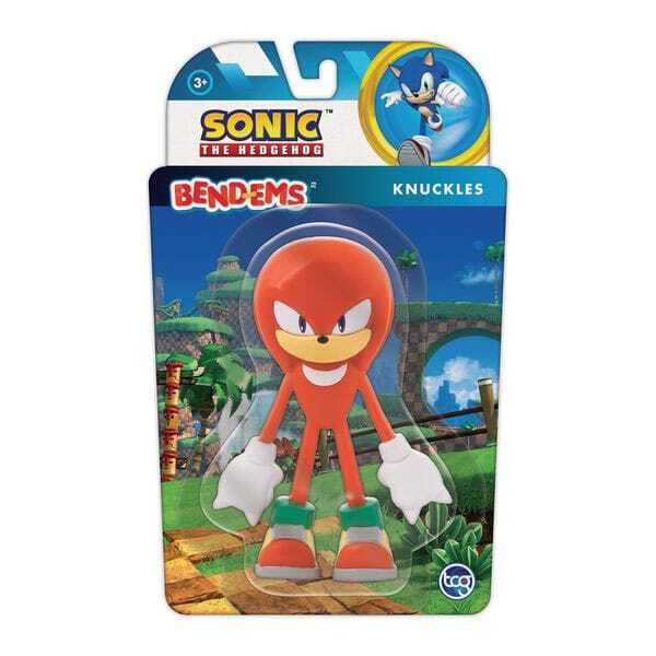 Boti Sonic the Hedgehog Knuckles buigbaar figuurtje