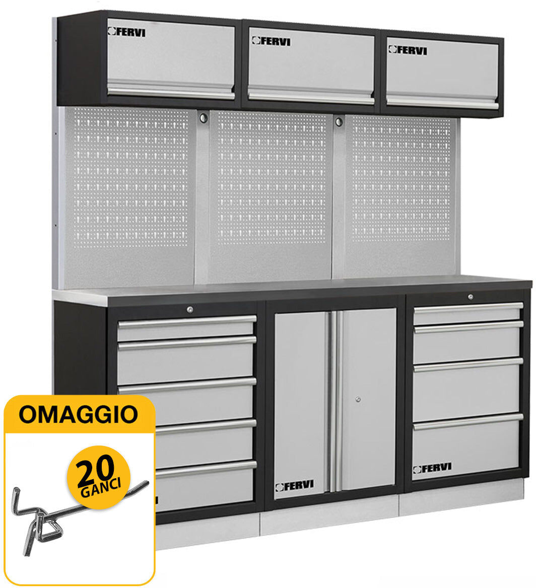 Fervi A008N Arredamento modulare per officina