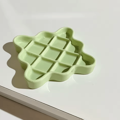 Inspire Curations HarmonyPaws Ceramic Slow Feed Licking Bowl green